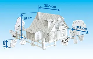 EXP2356 COTTAGE - Haus und Hund 3D Bastel- - Mal Set (2).jpg