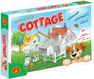 EXP2356 COTTAGE - Haus und Hund 3D Bastel- - Mal Set.jpg