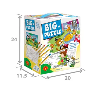 2489 Big Puzzle - Kinder Fun - Tiere Restaurant.jpg
