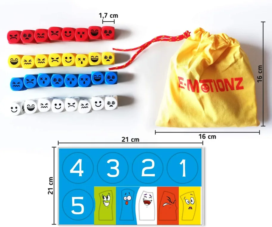 E-Motionz - das ultraschnelle Brettspiel für Gross und Klein