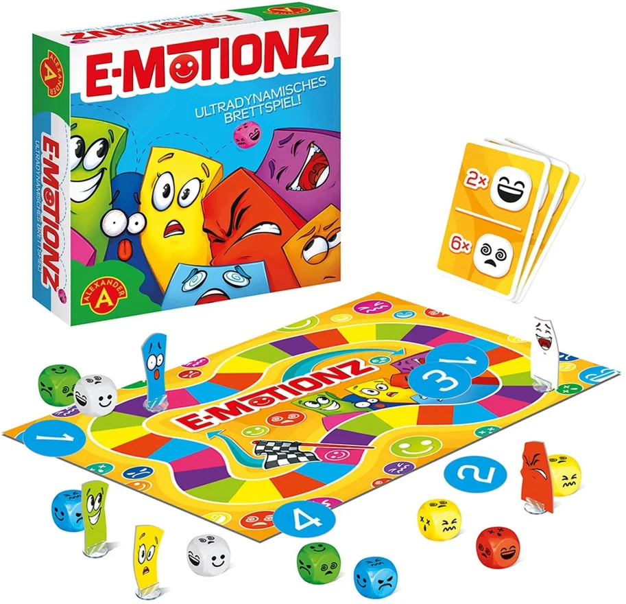 E-Motionz - das ultraschnelle Brettspiel für Gross und Klein