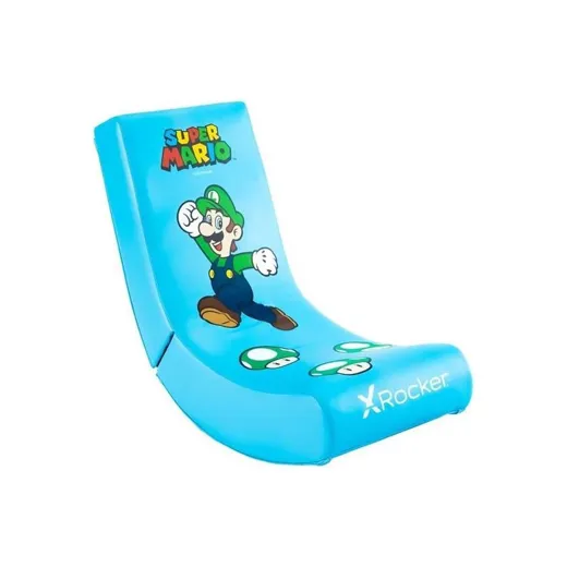 X Rocker Officially Licensed Nintendo Video Rocker - Super Mario ALL-STAR Collection - Luigi