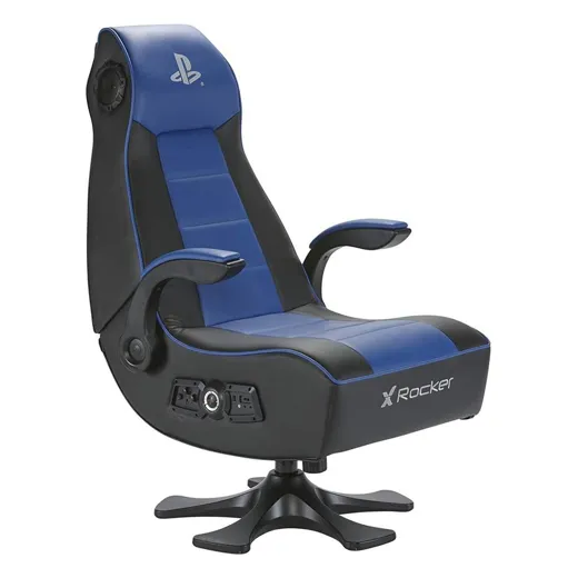 X Rocker Officially Licensed PlayStation Infiniti 2.1 Stereo Audio Gaming Chair with Vibration