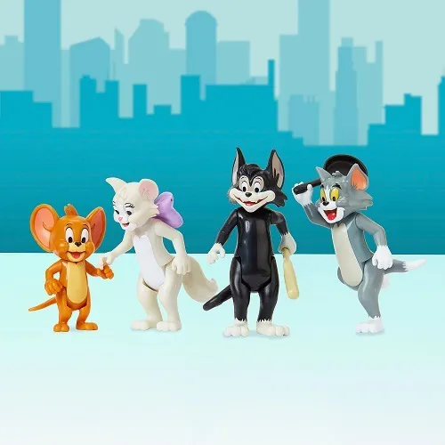 Tom und Jerry - Friends & Foes Set (4 Figuren)