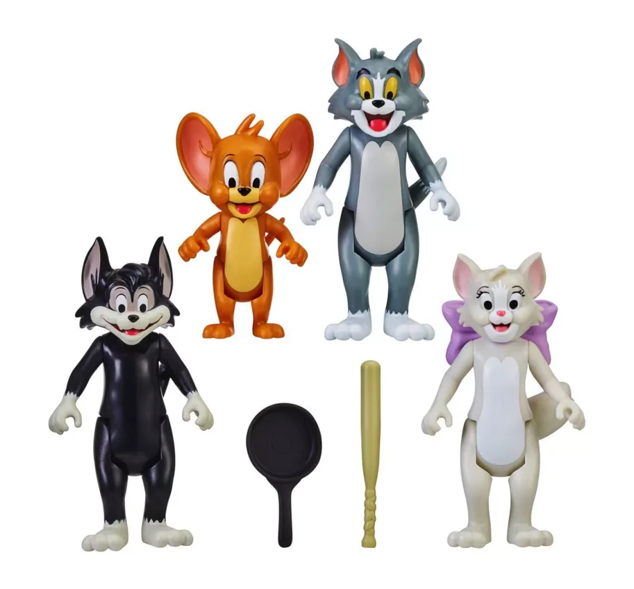 Tom und Jerry - Friends & Foes Set (4 Figuren)
