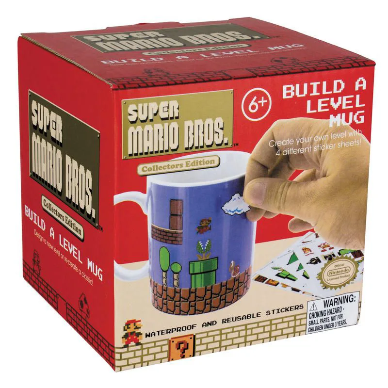 Super Mario Bros Build A Level Mug