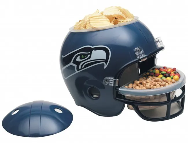 Seattle Seahawks Snack Helmet 30x23x25cm