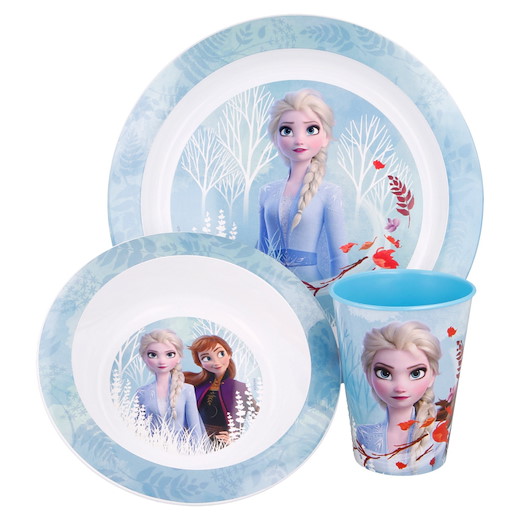 Frozen II - Geschirr-Set 3-teilig