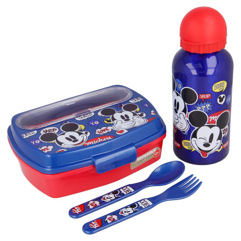 Mickey Mouse - Back to School Set in Geschenkbox