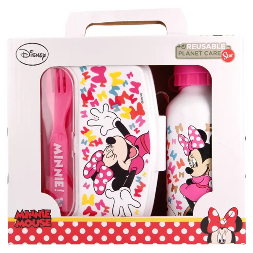 Minnie Mouse "Back to school" - Set in Geschenkbox
