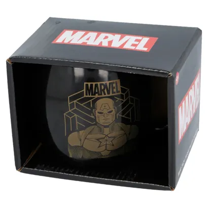 Stor Kinder-Keramik-Becher 325 Ml Mit Avengers Design – In Geschenkbox, BPA-frei, Offiziell Lizenziert