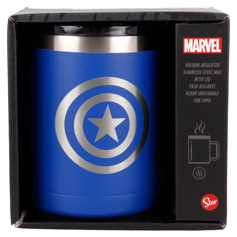 Marvel - Edelstahl Thermobecher, 380 ml