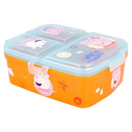 Peppa Pig "FREUNDLICHKEIT ZÄHLT" - Lunchbox XL