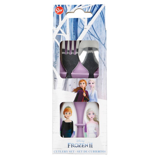 Frozen II "DIE SCHNEEKÖNIGIN" - Kinderbesteck Set 2-teilig