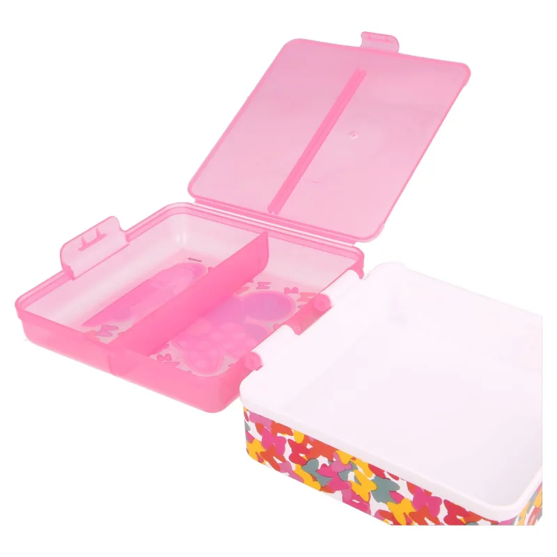 Minnie Mouse - quadratische Lunchbox mit Fächern