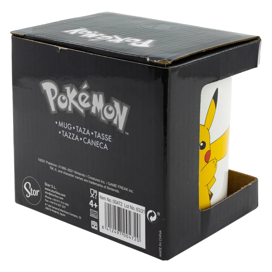 Pokémon Pikachu - Tasse aus Keramik, 325 ml, in Geschenbox