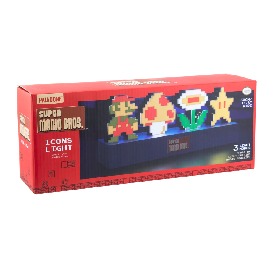 Super Mario Bros Icons Leuchte