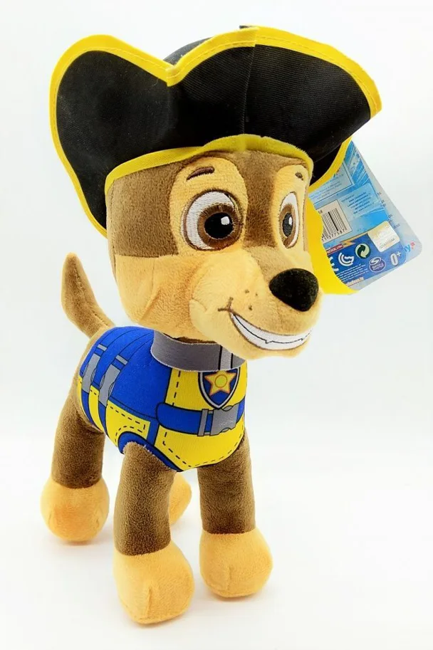 Paw Patrol - Mighty Pups Piraten Plüsch CHASE
