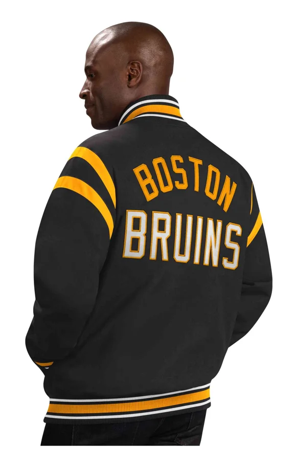 Boston Bruins Tailback Varsity Jacket