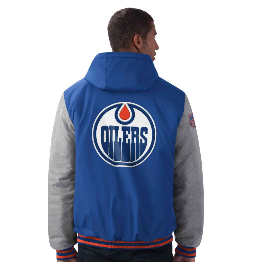 Edmonton Oilers Cold Front Polyfilled Jacket