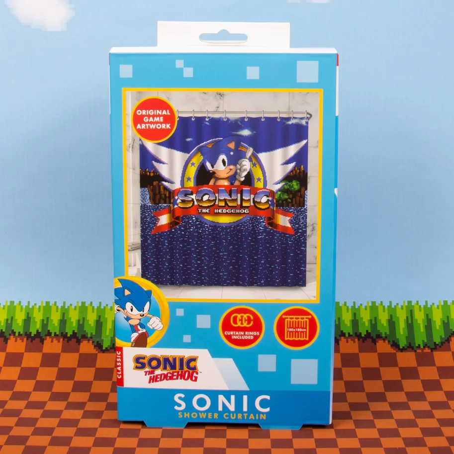 Sonic - Duschvorhang 180 x 180 cm
