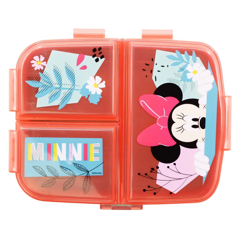 Minnie Mouse - Lunchbox XL mit Fächern