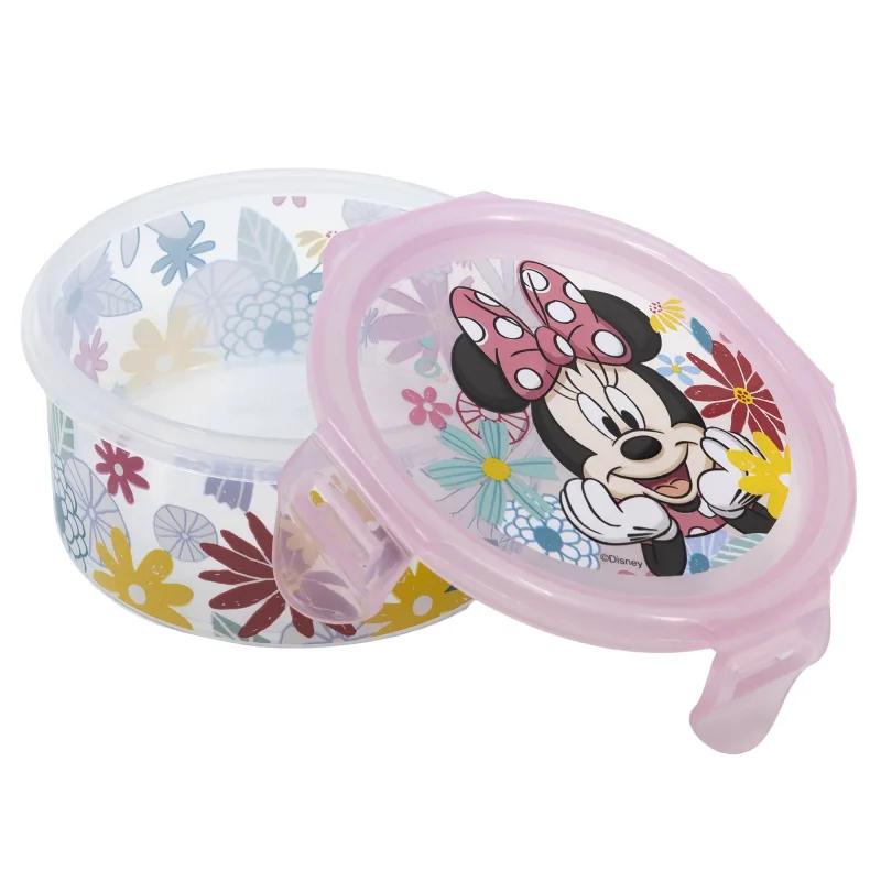 Minnie Mouse "SPRING LOOK" - runder Behälter, 270 ml