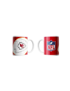 Kansas City Chief Classic Mug Shadow Logo & Shield 330ml