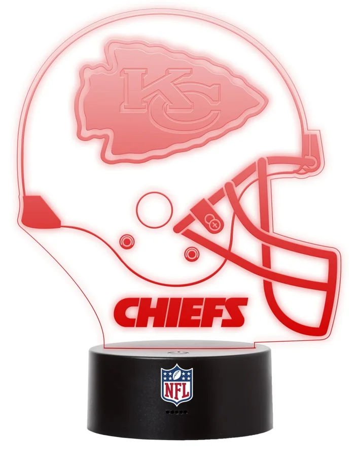 Kansas City Chiefs NFL LED-Licht "HELM"  