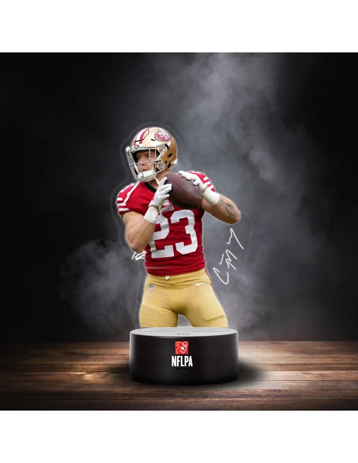 San Francisco 49ers NFL LED Light "MC CAFFREY"  