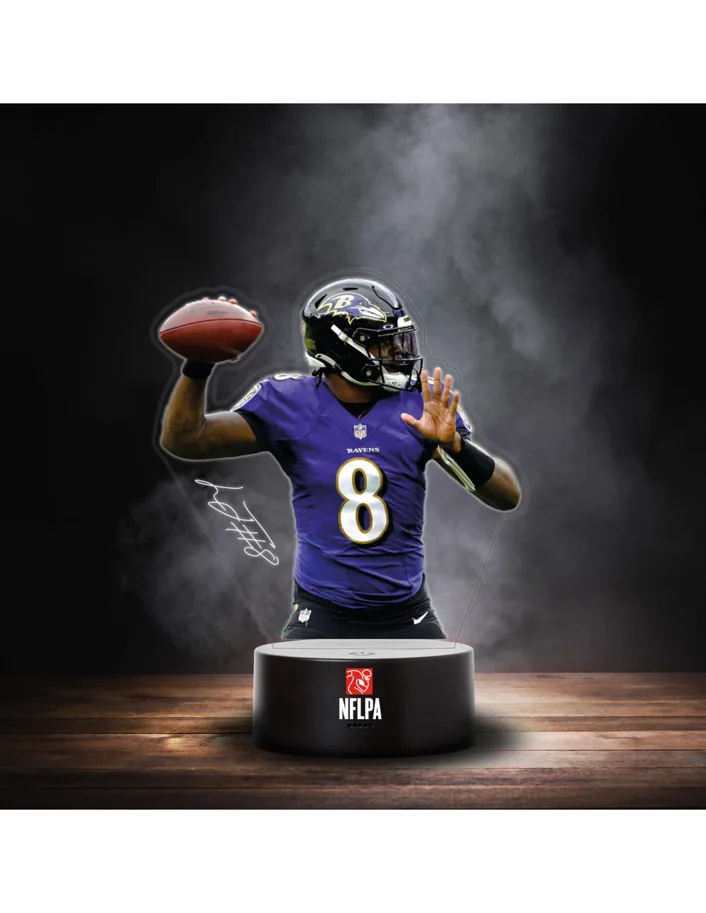 Baltimore Ravens NFL LED Light Player " JACKSON"  