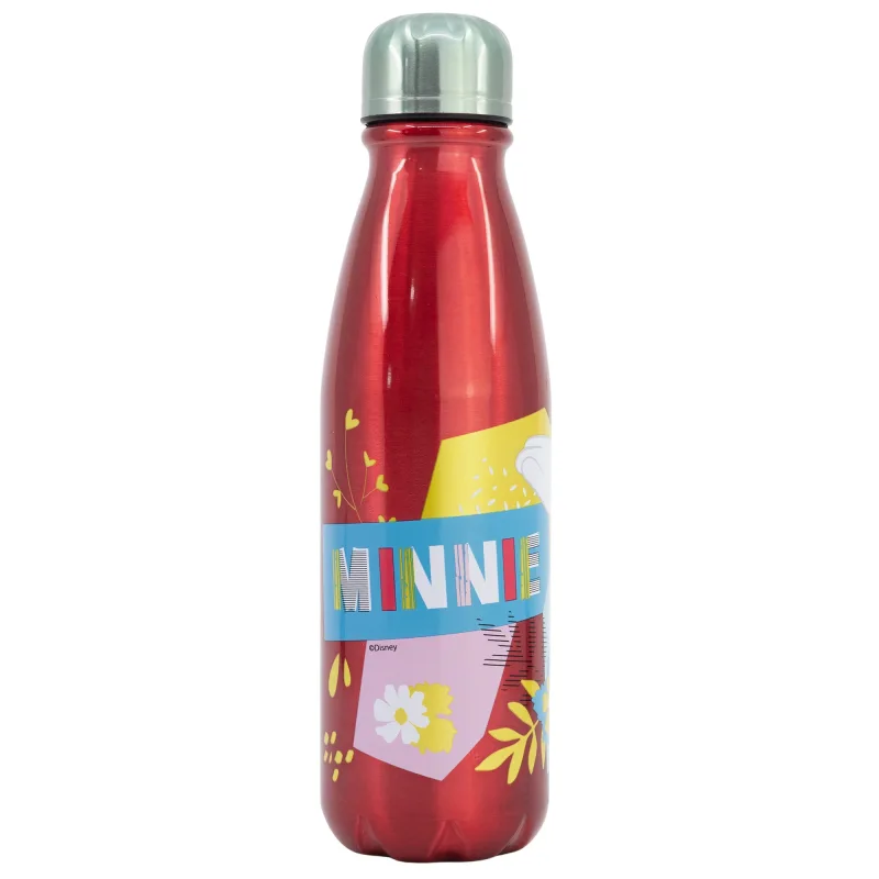 Minnie Mouse - Kinder Aluminiumflasche, 600 ml