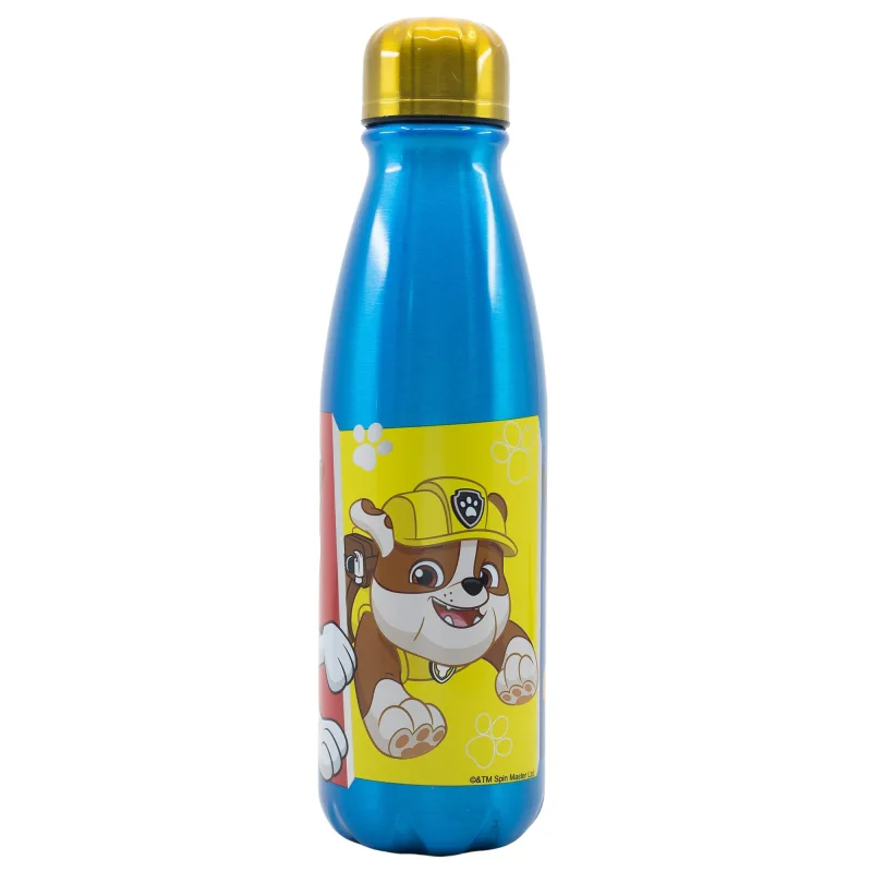 Paw Patrol "PUP POWER" - Kinder Aluminiumflasche, 600 ml