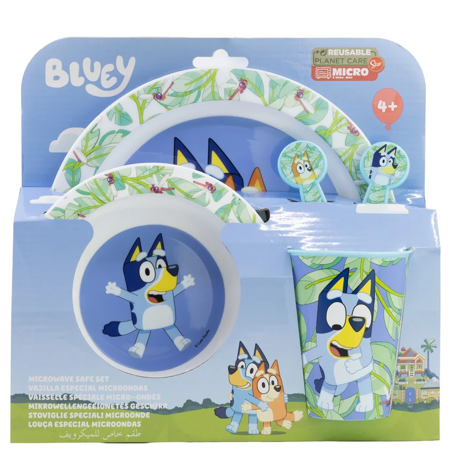 Bluey - Geschirr-Set 5-teilig
