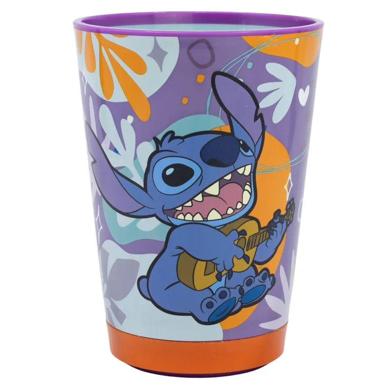 Stitch - Becher mit Kippschutz, 470 ml