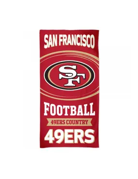 San Francisco 49ers Strandtuch 150 x 75cm