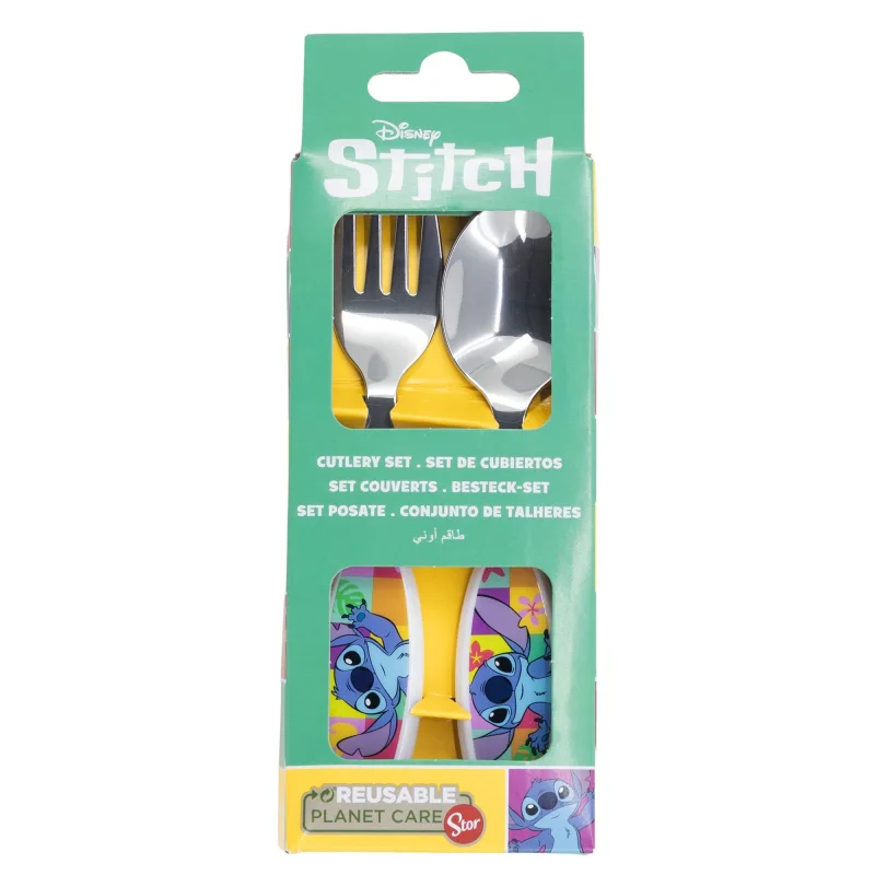 Stitch - Kinderbesteck Set 2-teilig
