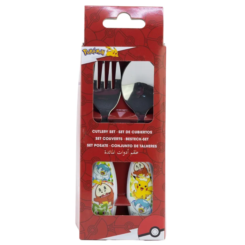 Pokémon - Kinderbesteck Set 2-teilig