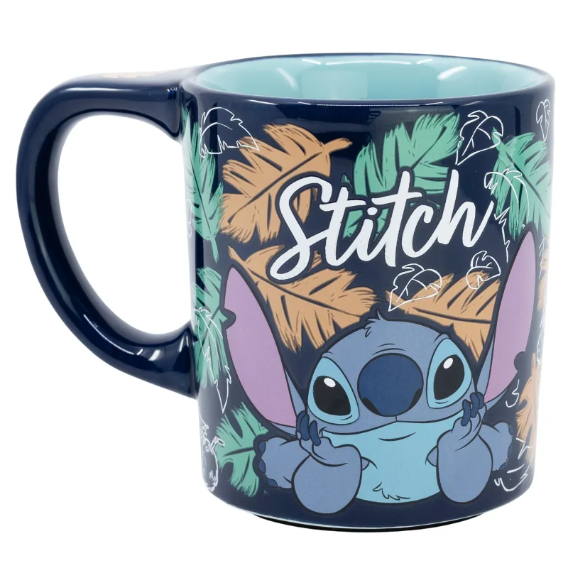 Stitch - kippsichere Tasse aus Keramik, 300 ml