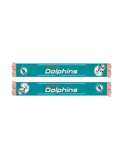 Miami Dolphins HD Knitted Jaquard Scarf  145x20cm