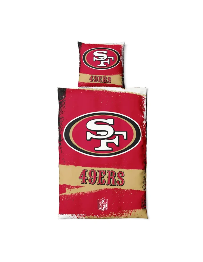 San Francisco 49ers Bettwäsche-Set "RAW"  135x200 + 80x80cm