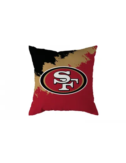 San Francisco 49ers Dekor Kissen "Brush" 50x50cm