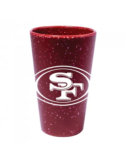 San Francisco 49ers Silicone Pint Glass