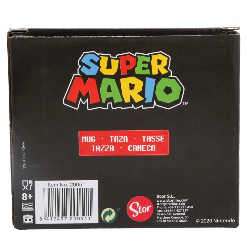Super Mario - Geschenkset Buch und Tasse