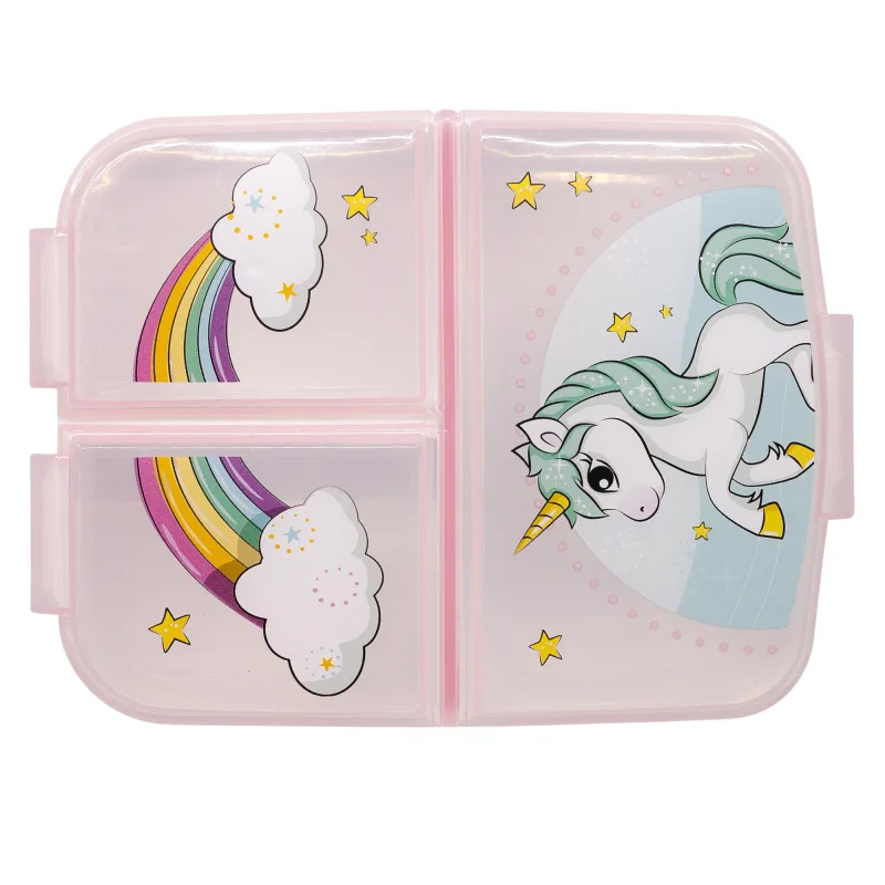 Einhorn - Geschenkset Buch und Lunchbox