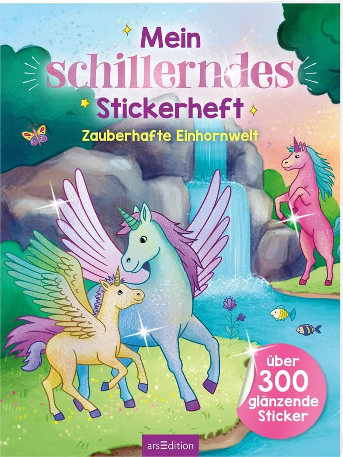 Einhorn - Geschenkset Buch und Lunchbox