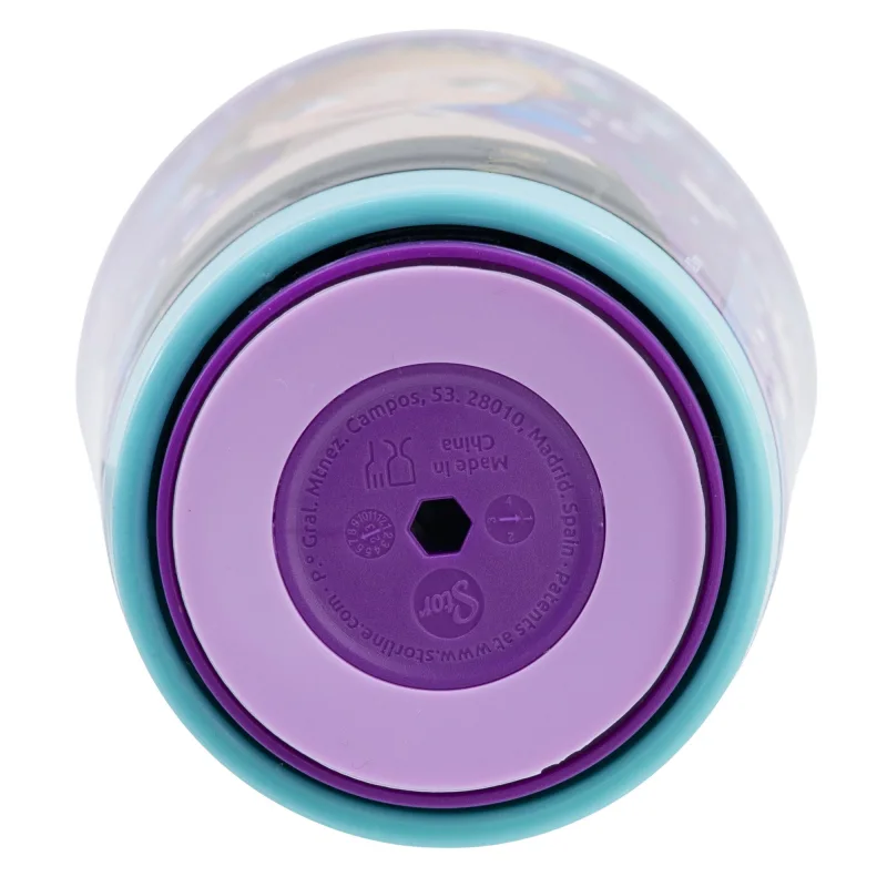 Frozen Geschenkset - Stickerbuch und Becher mit Kippschutz, 470 ml