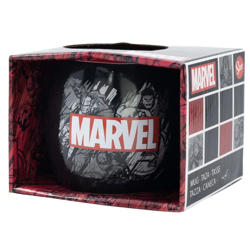 Marvel "GLOBE" - Tasse aus Keramik, 380 ml, in Geschenkbox