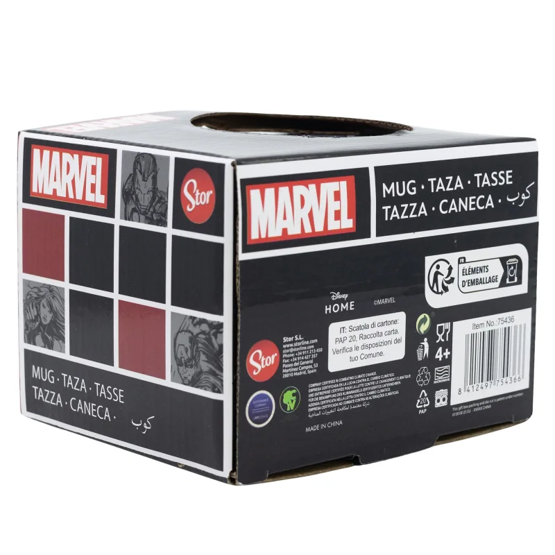 Marvel "GLOBE" - Tasse aus Keramik, 380 ml, in Geschenkbox