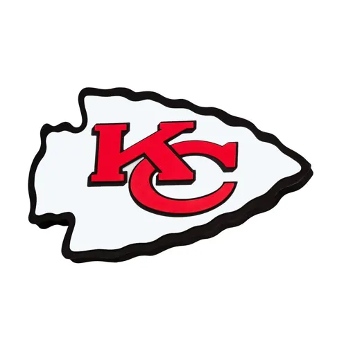 Kansas City Chiefs 3D FanFoam Super Size Wall Sign 14 x 15